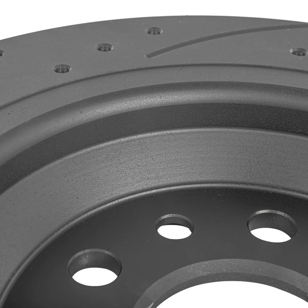 Диск тормозной задний перфорированный PRO-Line с покрытием (компл.2 шт) VOLVO S60 II/S80 II/XC70 III 2006 /D=302mm GANZ GIJ06109S