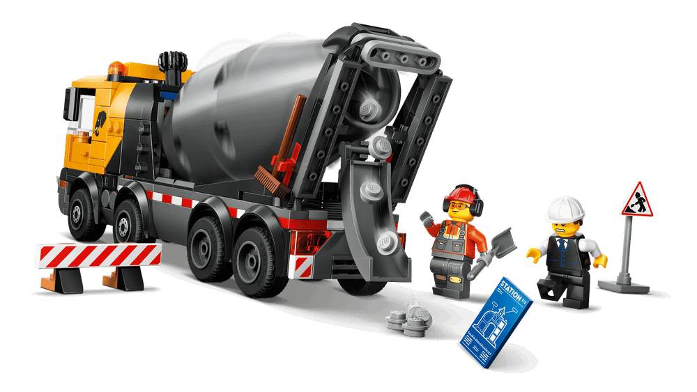 Конструктор LEGO City 60478 Cement Mixer