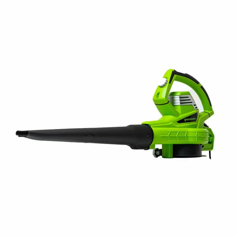 Воздуходувка-пылесос садовый электрический Greenworks Арт. 2406507, 220 В, 3000 Вт