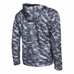Мужская кофта теннисная New Balance Tenacity Performance Printed Hoody Men - Black, Multicoloured