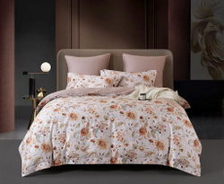 Постельное белье 2264 Asabella Семейное (2 под.) Розовый