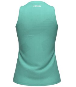 Женский топ теннисный Head Pro Tank - tourquoise