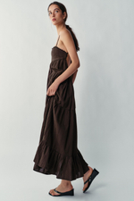 ДЛИННОЕ ПЛАТЬЕ ИЗ ПАНЕЛЕЙ — ZARA