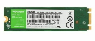 SSD WESTERN DIGITAL WD Green, 240 ГБ, M.2, SATA, WDS240G3G0B
