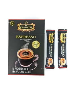 Растворимый черный кофе King Coffee, Espresso Instant Coffee