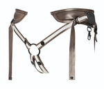 Бронзовый пояс для насадок Desirous Harness (Цвет: бронзовый)