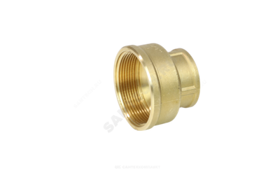 Муфта латунь переходная Ду 25х15 (1"х1/2") ВР/ВР LD LD.65.516.2515