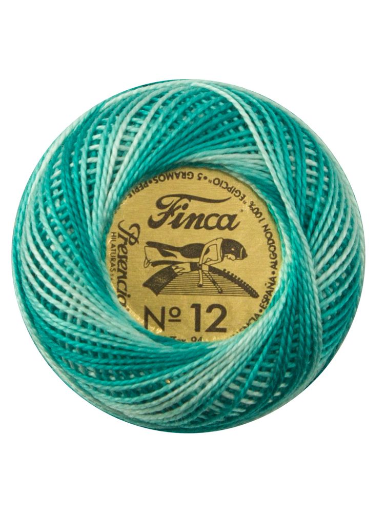 Мулине Finca №12 Perle (Жемчужное), цв. мультиколор 9785 / 1 мот. х 53 метра