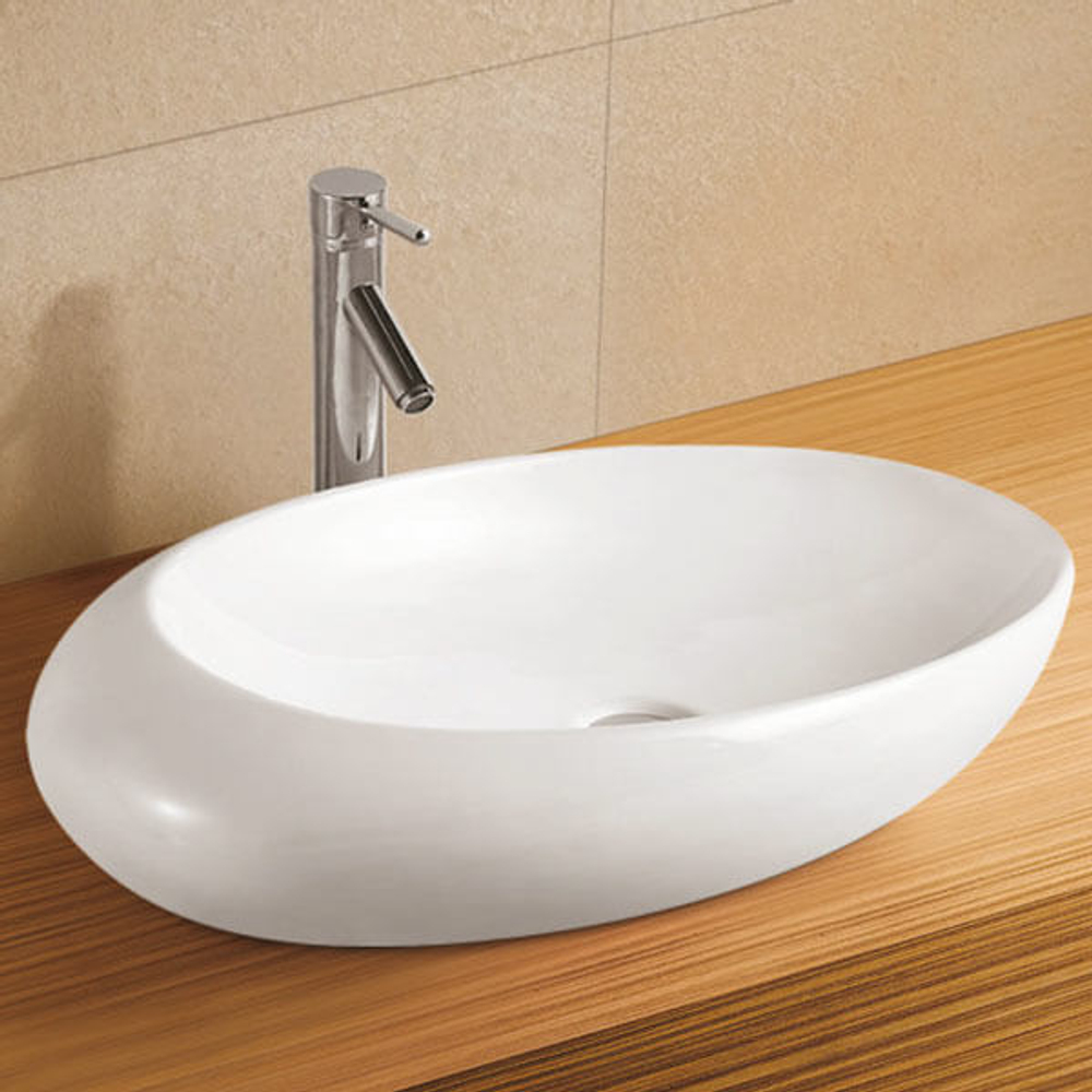 Раковина накладная AVS Диана 69x44 белая 801-0207-69GW