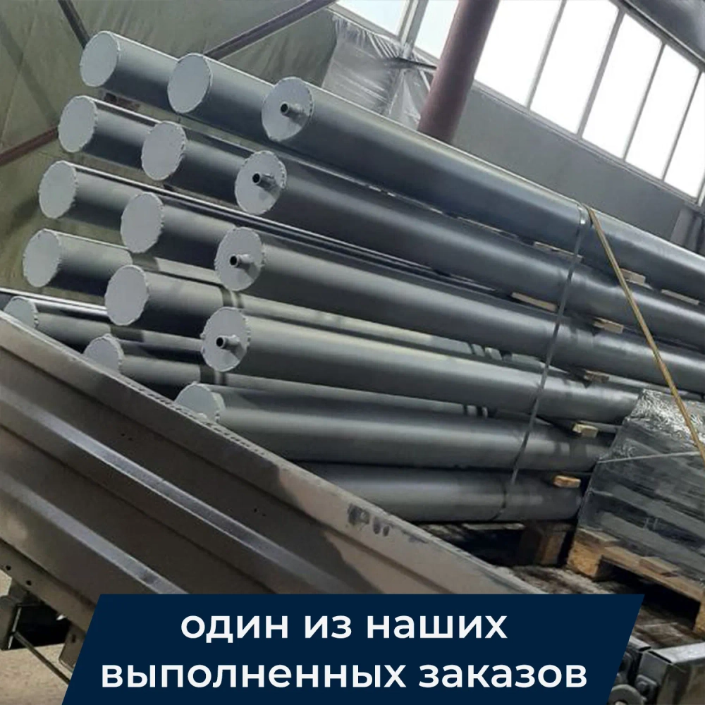 Регистр отопления РСП-3x159x4,0-9000 трёхрядный секционный с плоскими заглушками