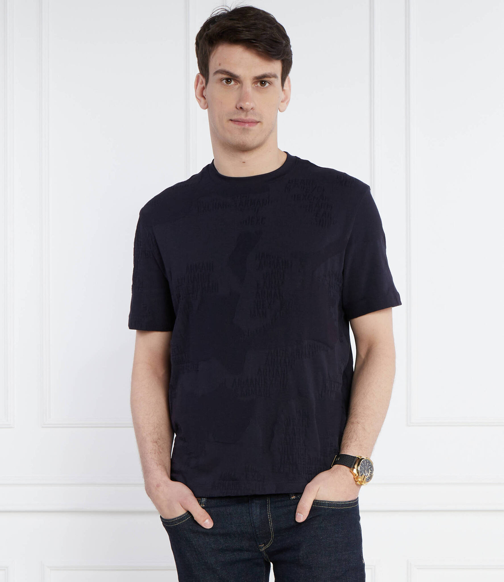 Футболка Armani Exchange - темно-синий(3DZTLH ZJ85Z)