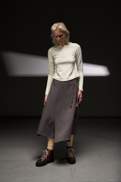 Юбка Blue Monte Casual Long Skirt “Brown” Women’s