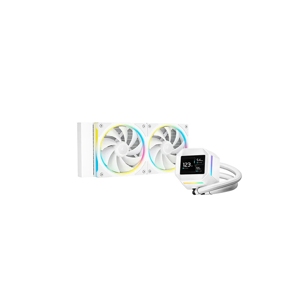 Кулер с водяным охлаждением Deepcool LM240 WH