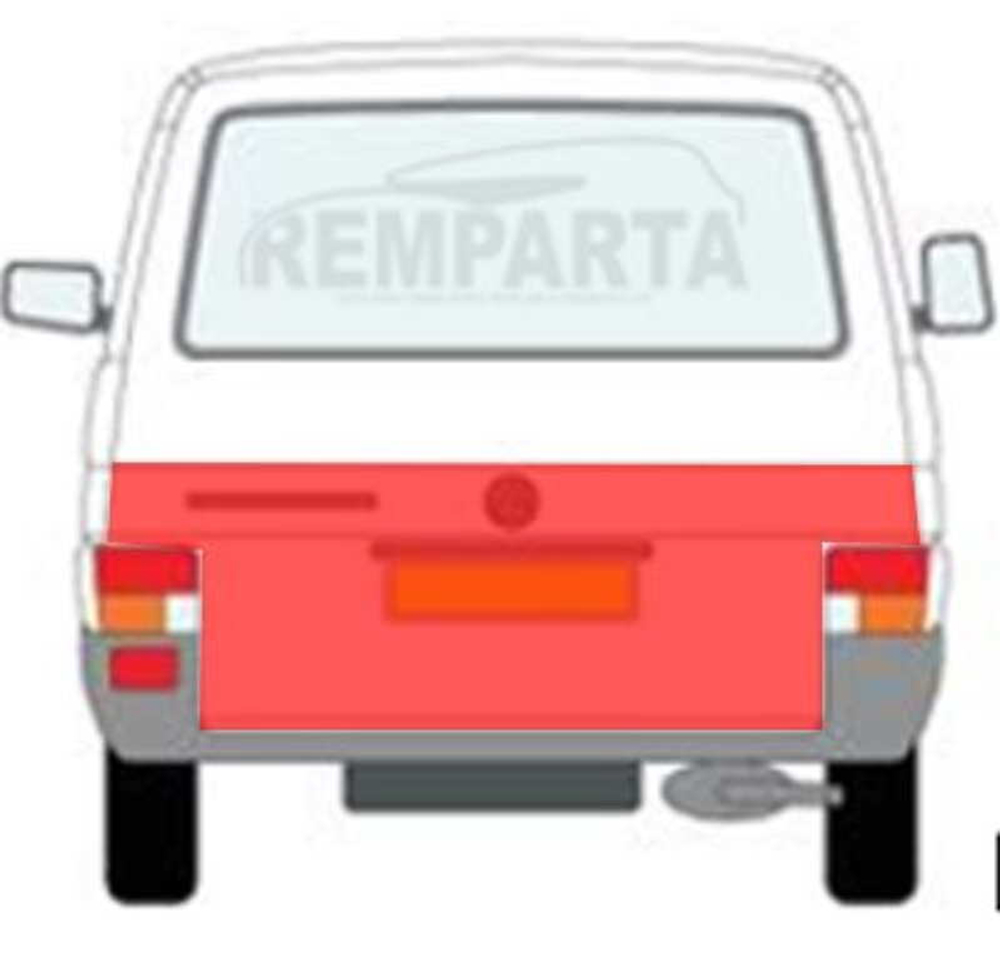 Накладка крышки багажника VW Transporter T4 (Polcar)