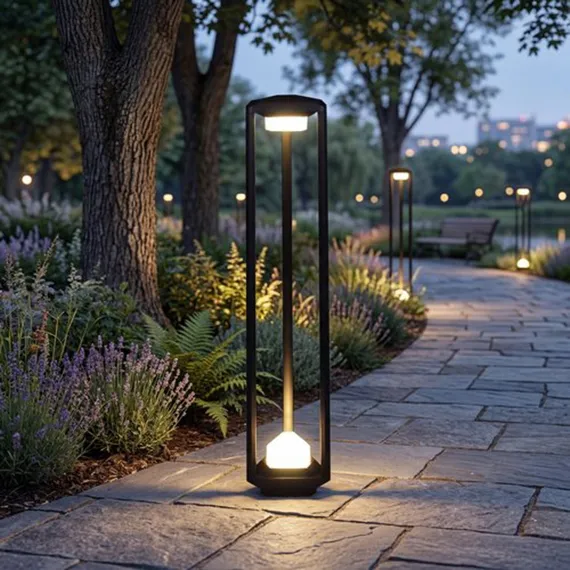 Наземный светильник 09987-0.7-001JH 0.8M LED2X6W BK RLOS Reluce