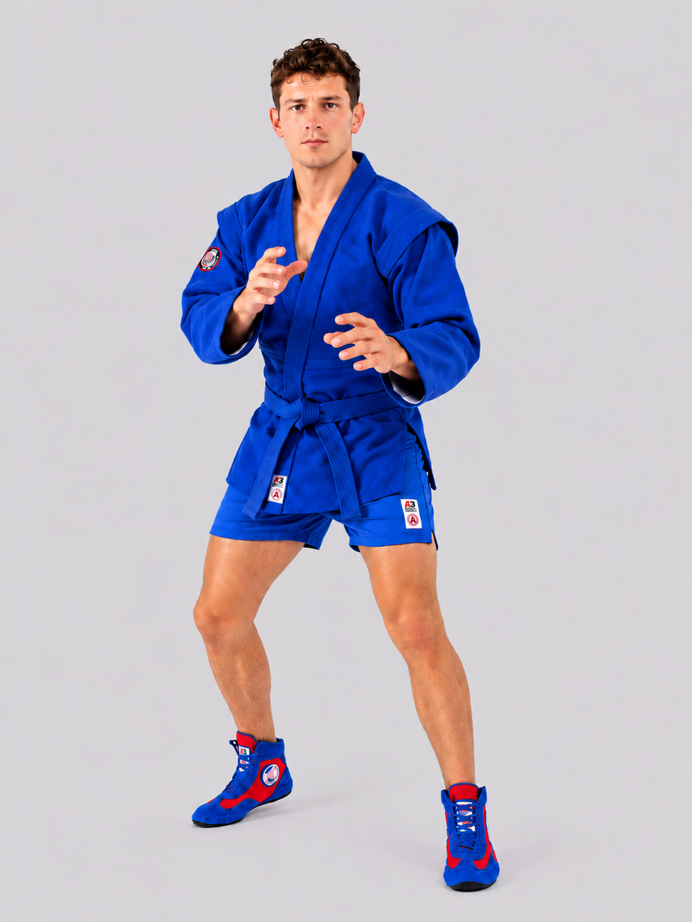 Куртка для самбо MASTER ВФС ESKHATA синий