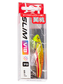Воблер тонущий вертикальный LJ Pro Series SLIM VIB S 70.00/149