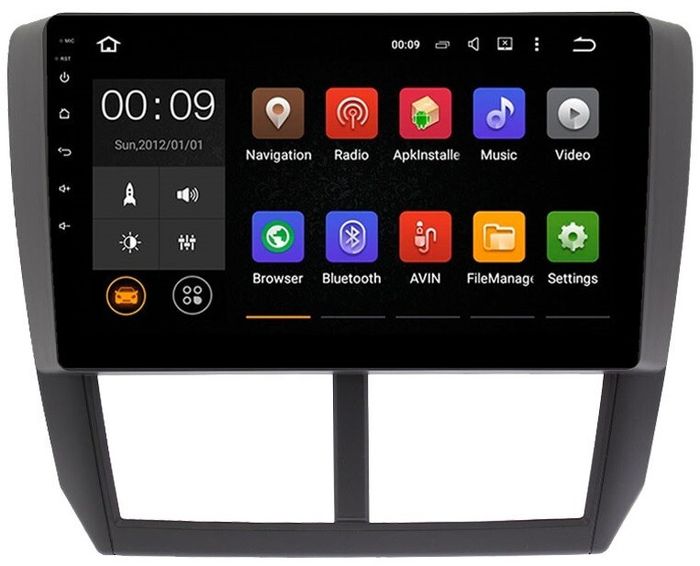 Магнитола для Subaru Forester 3 (SH) 2008-2013, Impreza GH, GE - Airok RX-3403 Android 13, Быстрая, SIM-слот