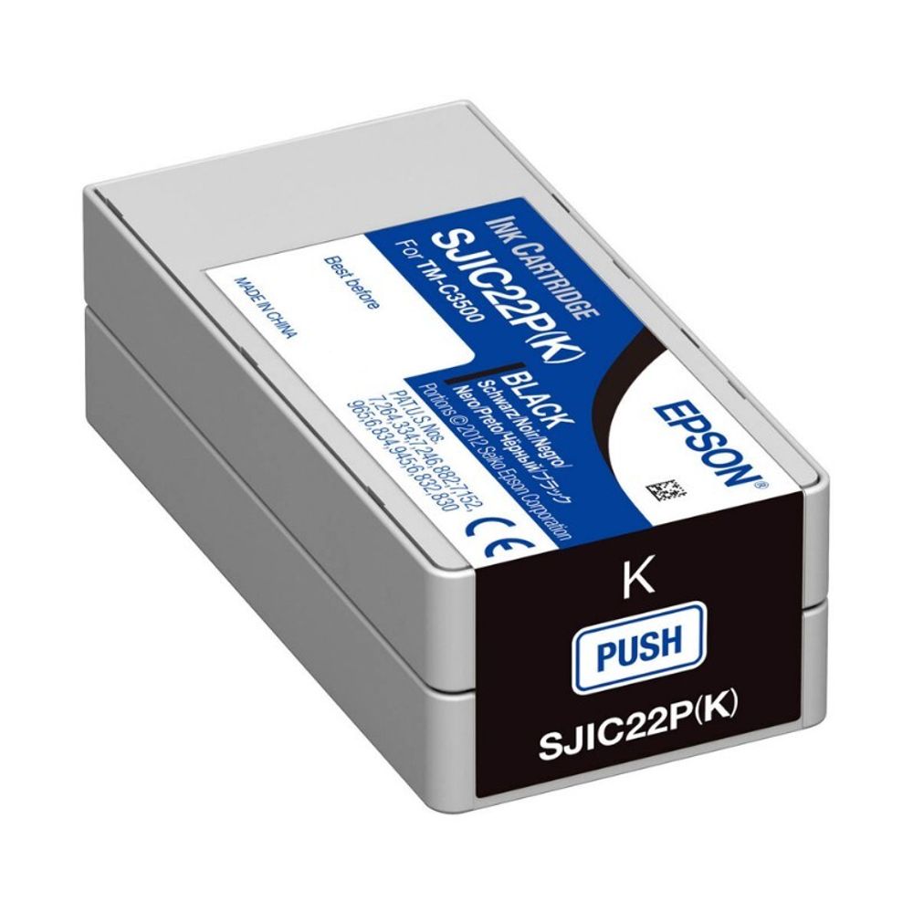 Картридж EPSON S020601, SJIC22P (K) для ColorWorks TM-C3500 черный