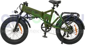 Электровелосипед Jetson GRIZZLY 1200w (48v15ah) - Зелёный фото №7