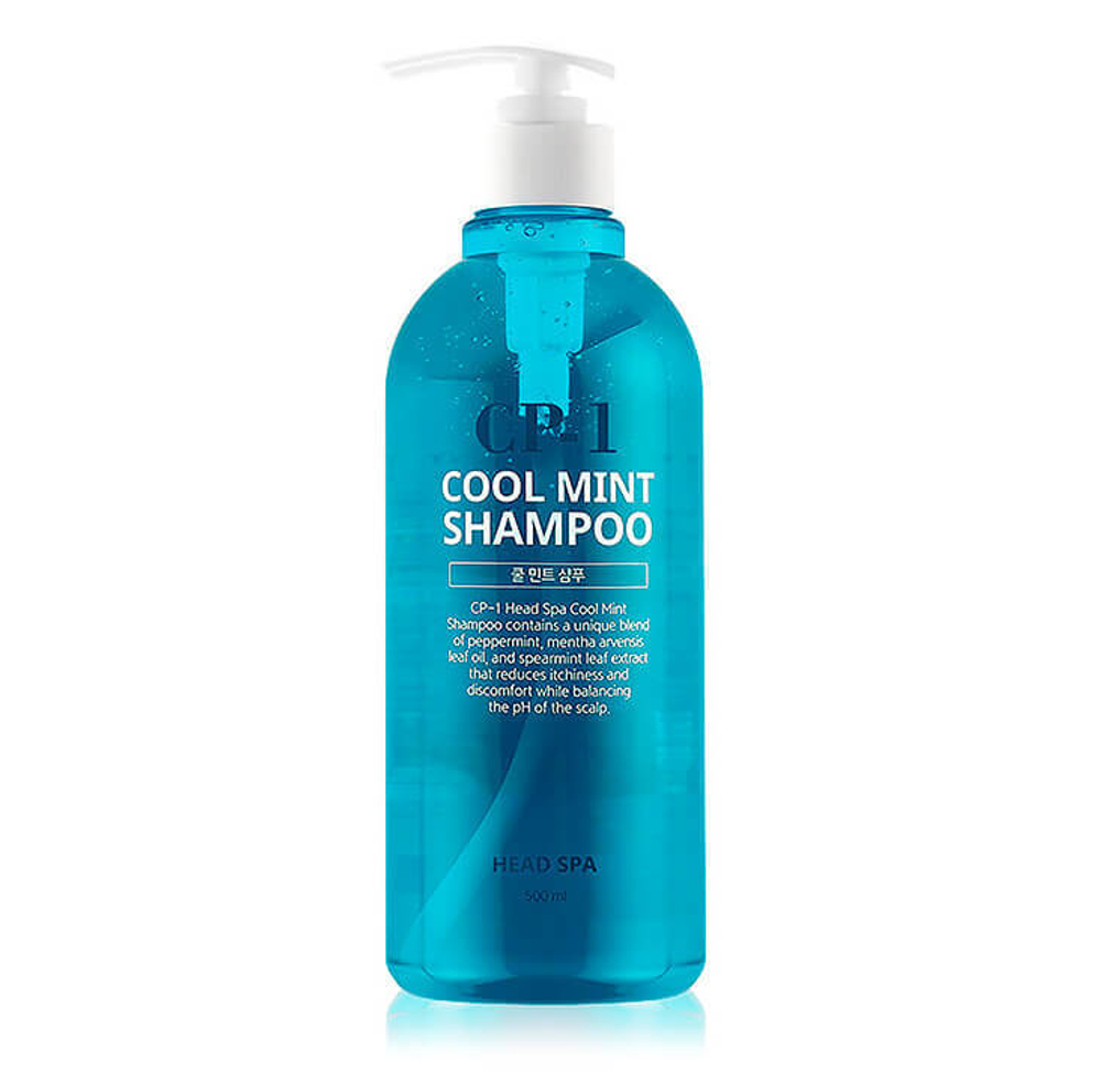 Шампунь охлаждающий с мятой Esthetic House CP-1 head spa cool mint shampoo, 500 мл
