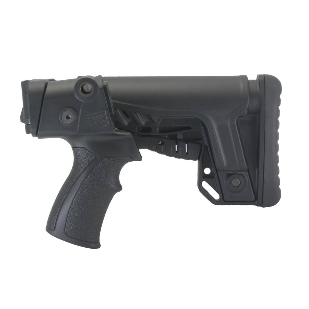 Телескопический приклад Бекас 12, 16, DLG Tactical. Черный