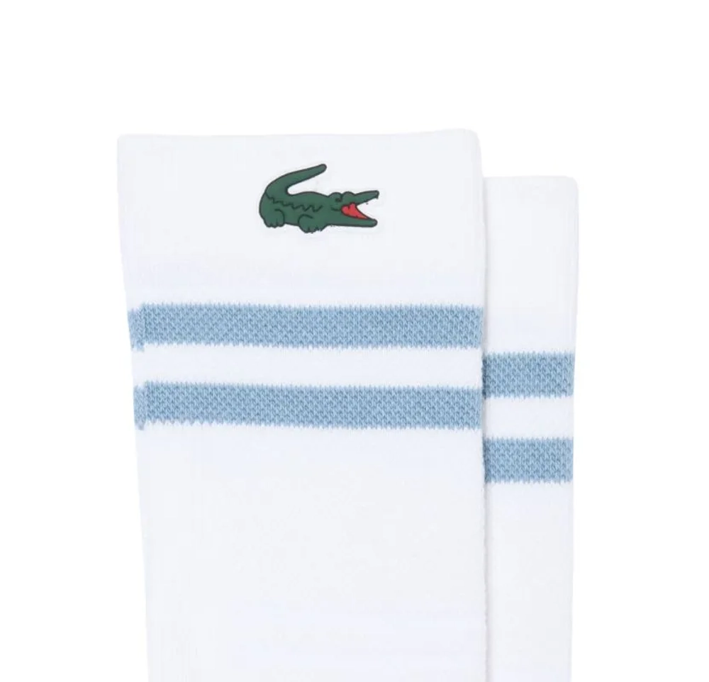Теннисные носки Lacoste Piqué Sport 1P - white/aral