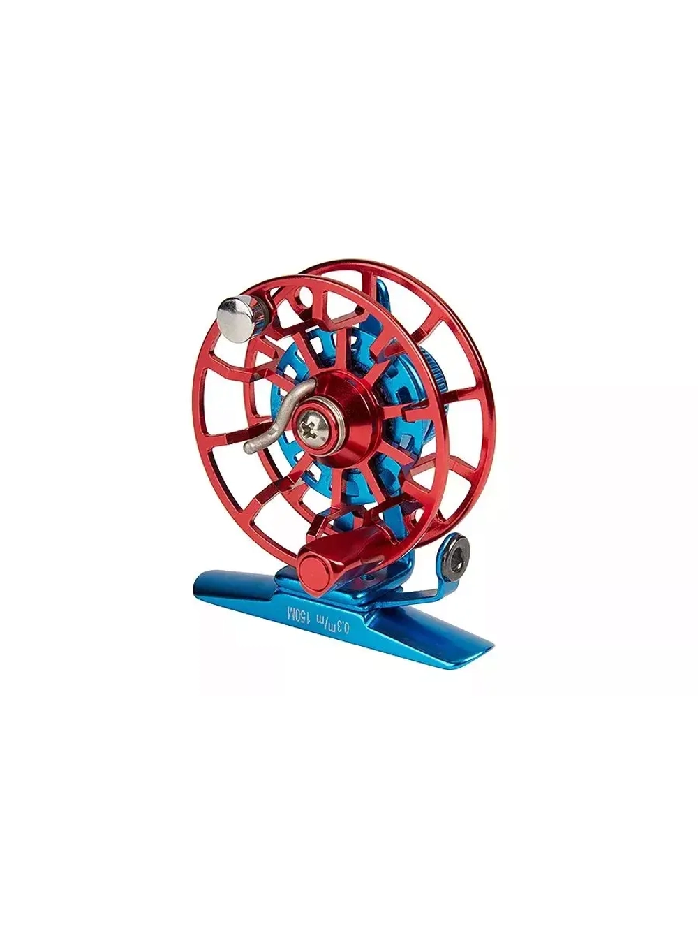 Катушка инерционная HI-55S Blue/Red
