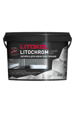 Затирка Litokol ЛИТОХРОМ ЛАКШЕРИ ЭВО/LITOCHROM LUXURY EVO 235 коричневый 2 кг