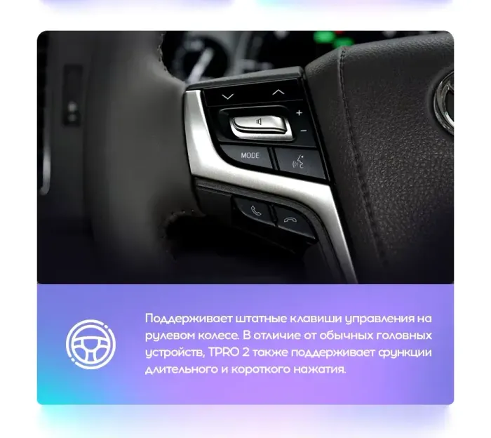 Магнитола для Toyota Land Cruiser 200 2015-2021 (без JBL) - Teyes TPRO 2 монитор 9.7" QLED в стиле "Тесла" на Android 10, Быстрая, 4G SIM-слот