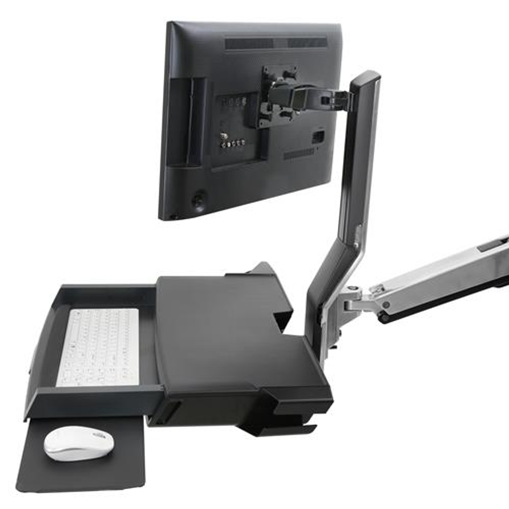Настенная рабочая станция Ergotron StyleView "рука" для монитора (45-583-026 / 45-583-216), Белый