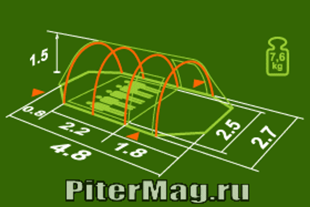 Палатка Normal Диоген 4 Люкс