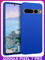 Мягкий Soft Touch чехол из силикона для GOOGLE PIXEL 7 PRO с бархатной подкладкой