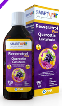 Smart'UP, Resveratrol plus Quercetin Laktoferrin 150 ml | Smart'UP, Resveratrol plyus Kversetin Laktoferrin bilan 150 ml