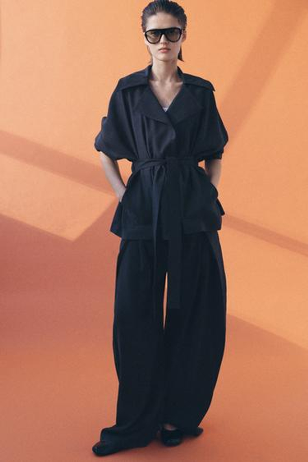 Короткий тренч ZW COLLECTION - ZARA