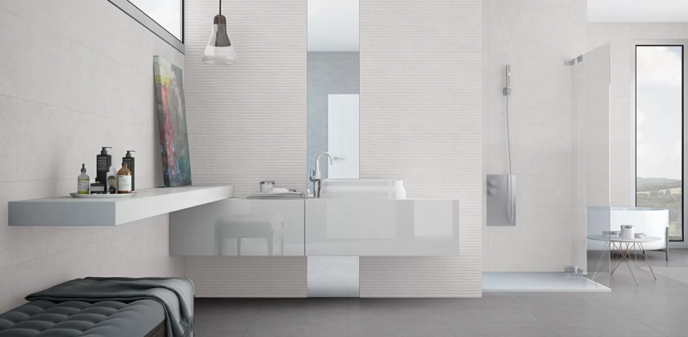 Плитка Light Stone White 30x90