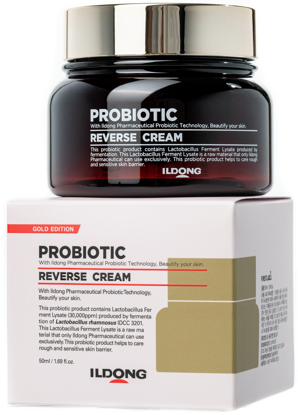 ILDONG First Lab Probiotic Reverse Cream Восстанавливающий крем с пробиотиками 50мл