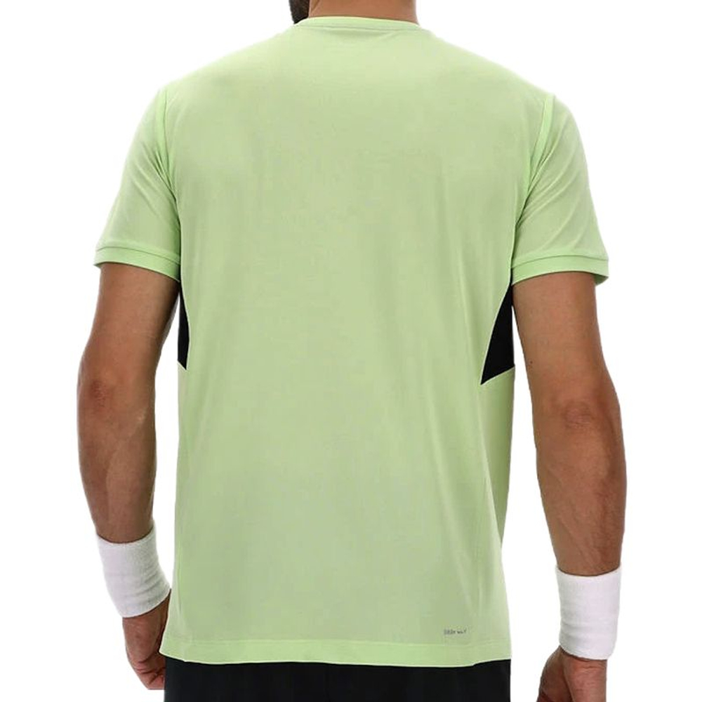 Мужская теннисная футболка Lotto Squadra IV - butterfly green