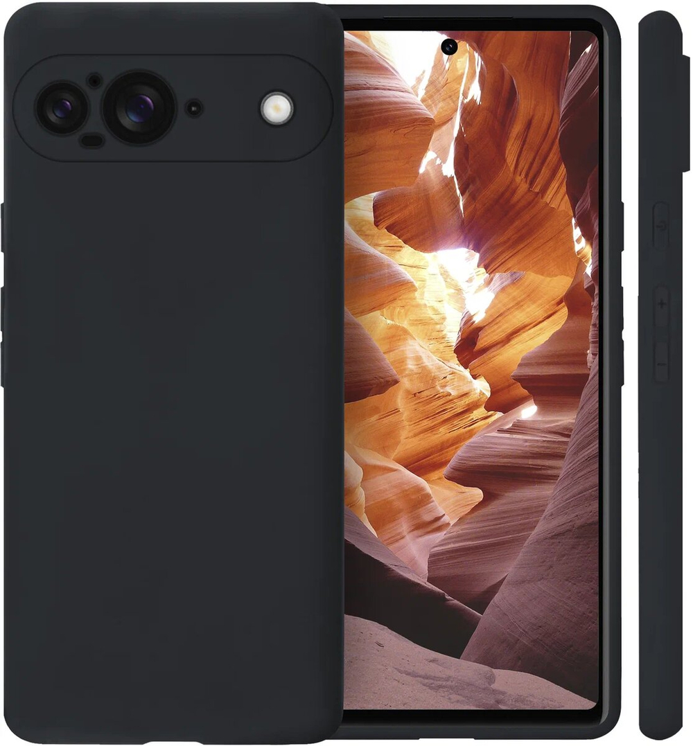 Мягкий Soft Touch чехол из силикона для GOOGLE PIXEL 9 с бархатной подкладкой