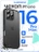 Чехол накладка iPhone 16 Pro Max 6.9" Gurdini Shockproof Case Black