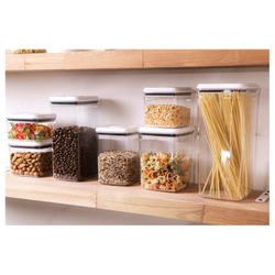 Контейнер для сыпучих продуктов 520мл Wo Home Click