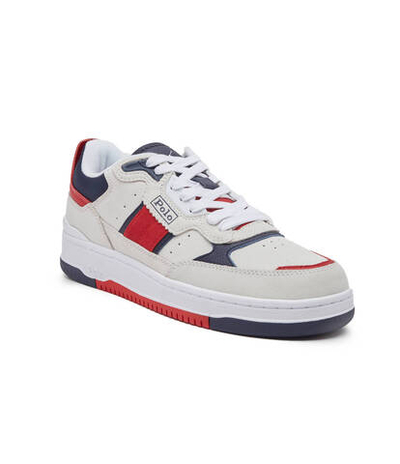 Кожаные кроссовки masters sprt POLO RALPH LAUREN - белый(809913399)