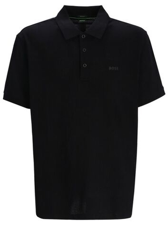 Мужское теннисное поло BOSS Patteo GOC Shirt - black
