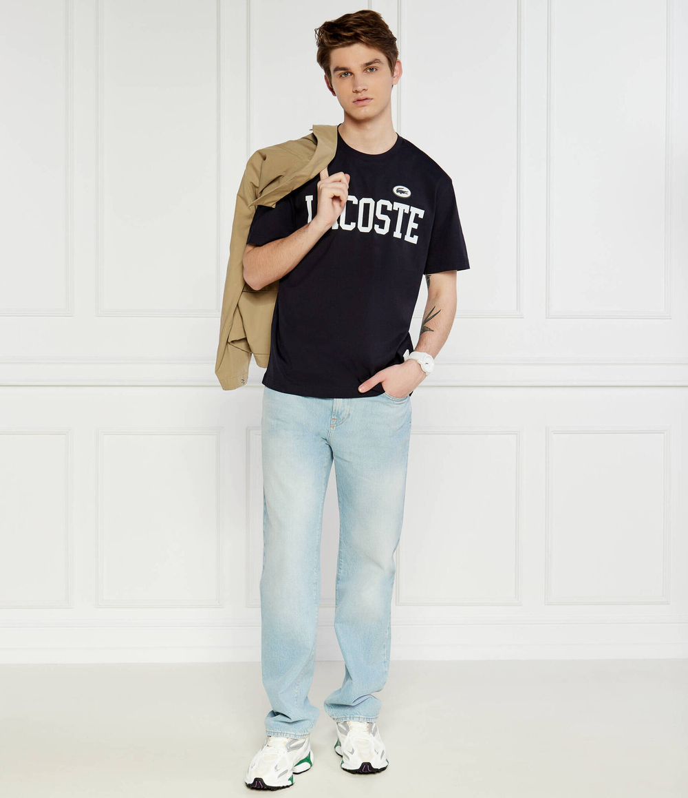 Футболка Lacoste - темно-синий(TH7411)