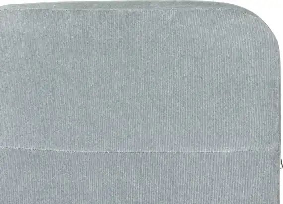 Кресло Бюрократ Triest Fabric серо-голубой Light-28 крестов. металл черный