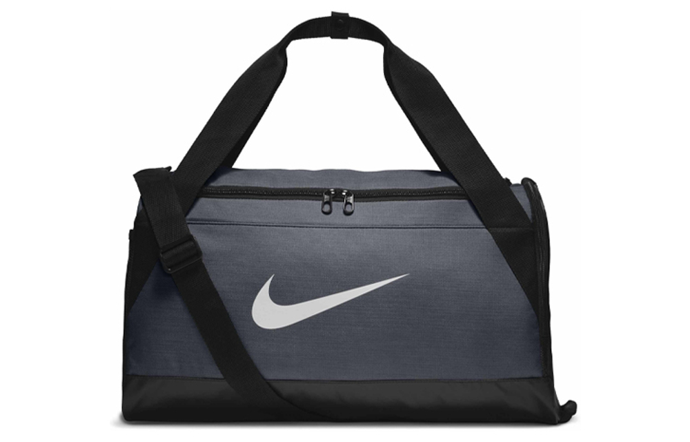 Nike Polyester Shoulder Bag, Travel Bag, Gym Bag Regular Unisex Gray