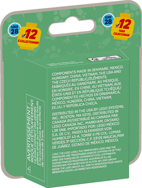Конструктор LEGO Minifigures 71051 Серия 28 Случайная фигурка