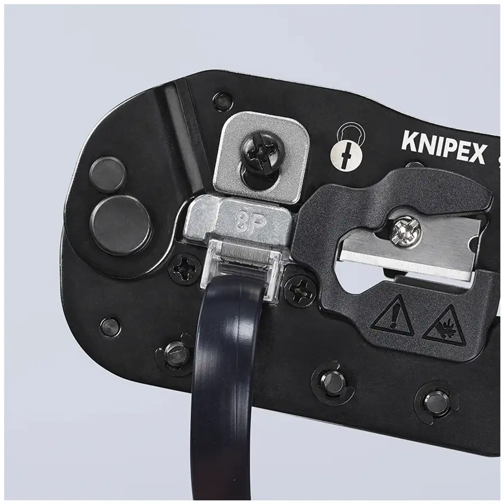 Инструмент для опрессовки штекеров типа Western Knipex 97 51 13