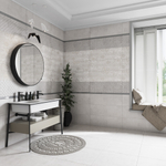 Олеция св сер верх 01 / Olezia grey light wall 01  300х900 (1-й сорт)