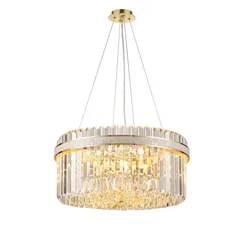Люстра подвесная NewRgy NWK108-ф600*H280(1200) H GOLD, 12×40 Вт, золотая